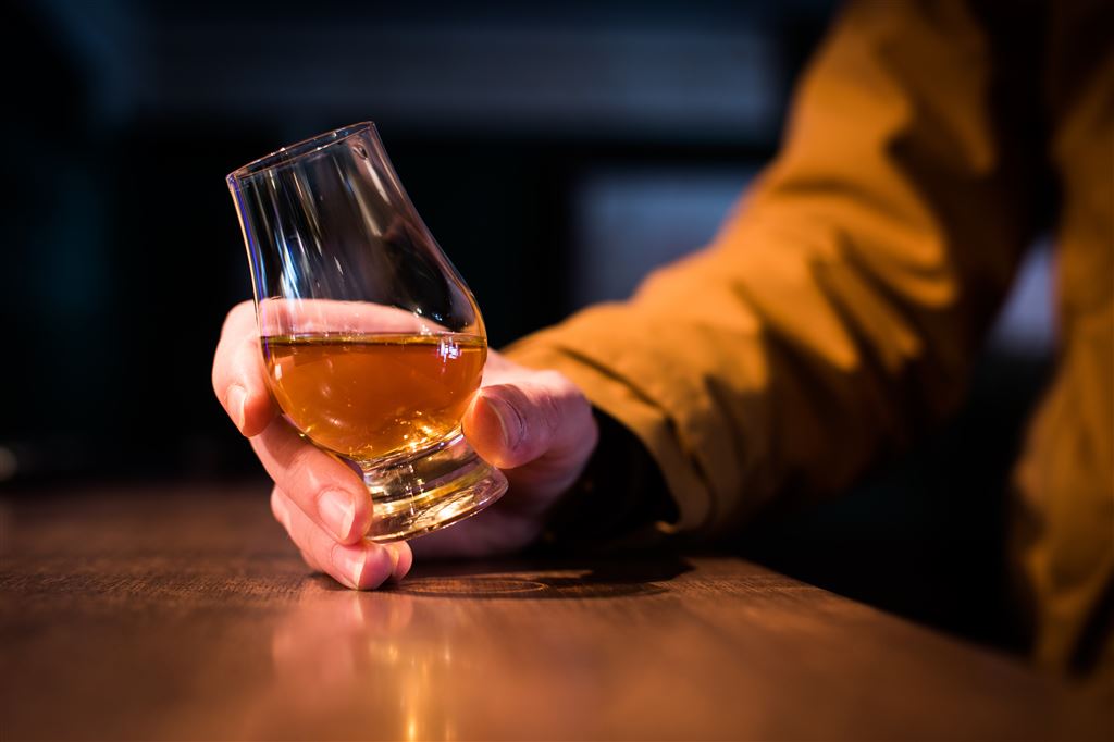 A Glass of Rye Whiskey