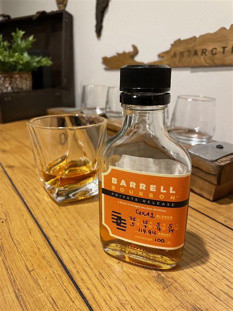 Barrell Bourbon Private Release GXA1 Blend