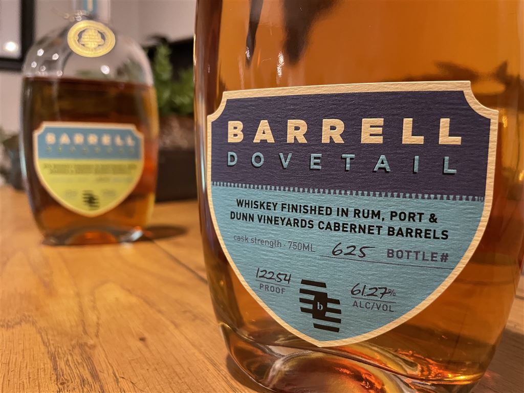 Barrell Craft Spirits Label Design
