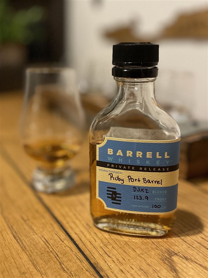 Review of Barrell Whiskey Private Release DJX2 Finished in a Ruby Port Barrel