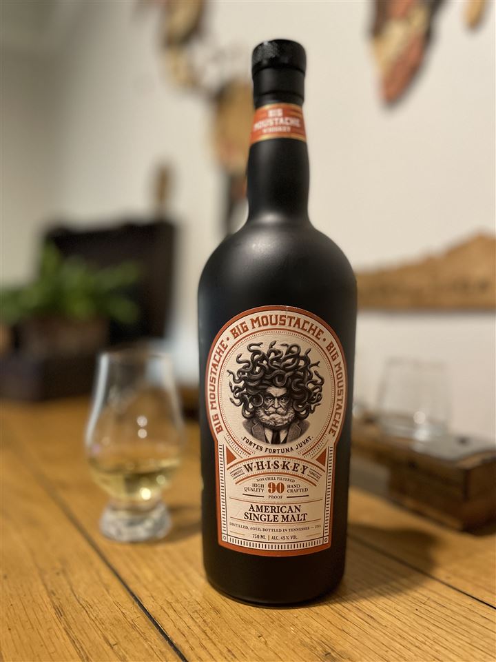 Big Moustache American Single Malt Whiskey