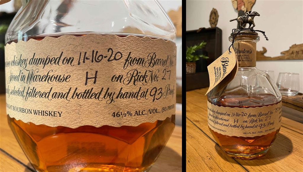 Blanton's Bottle and Label Design