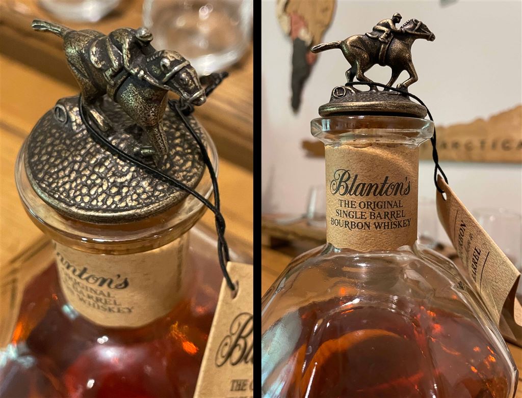 Blanton's Bottle and Topper Design