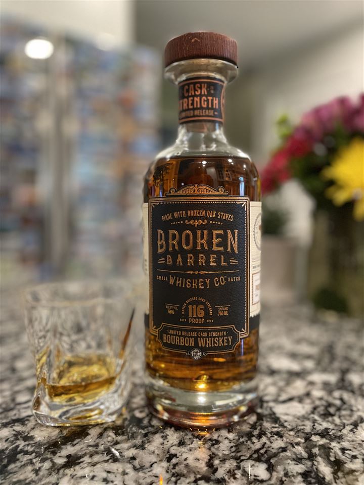 Broken Barrel Cask Strength Bourbon
