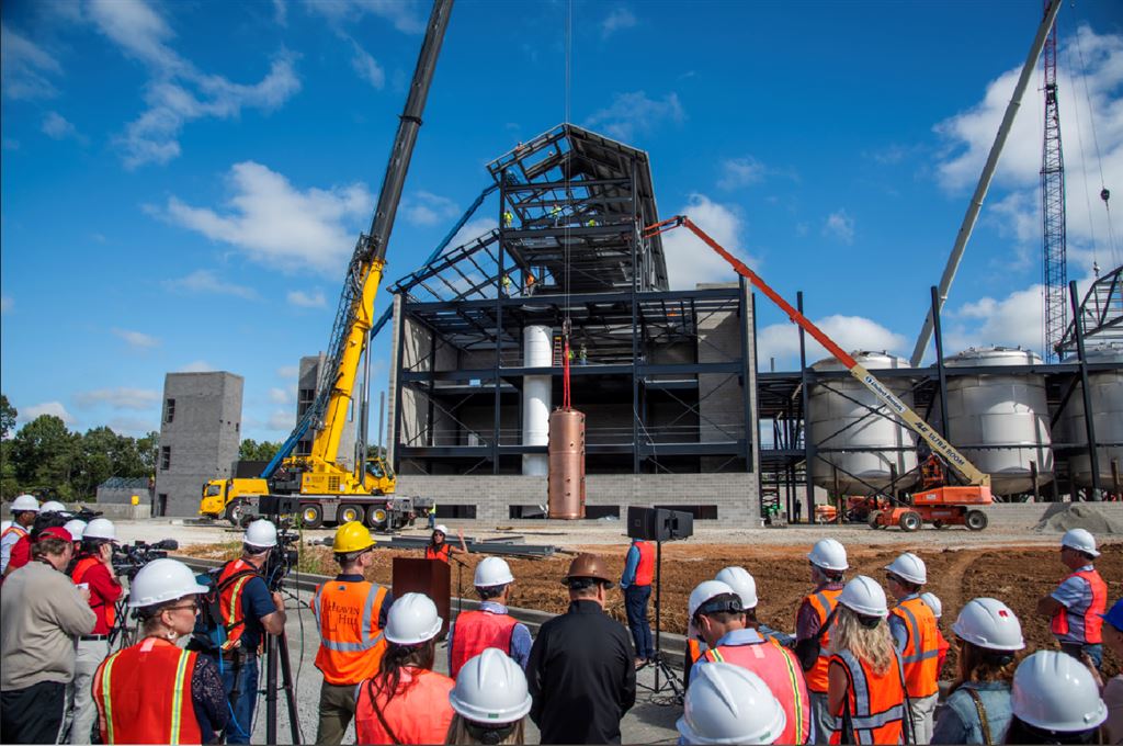 Heaven Hill Springs Distillery Construction