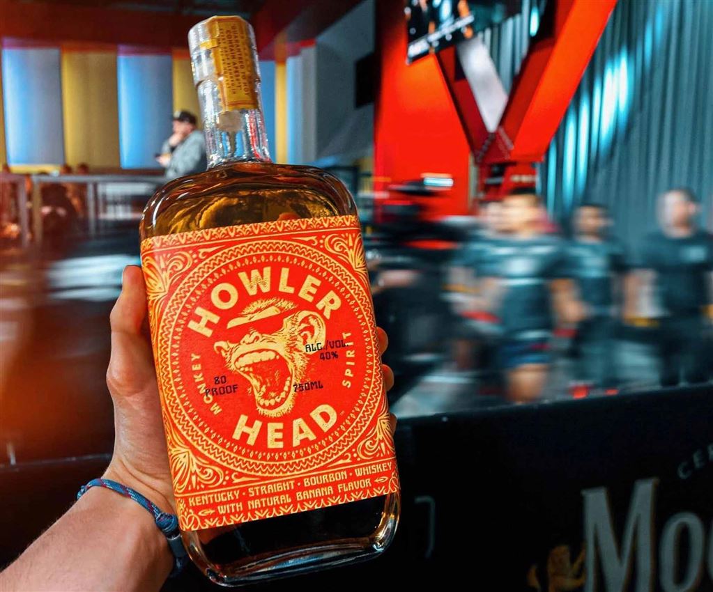 Howler Head Banana Flavored Bourbon Strikes Gold