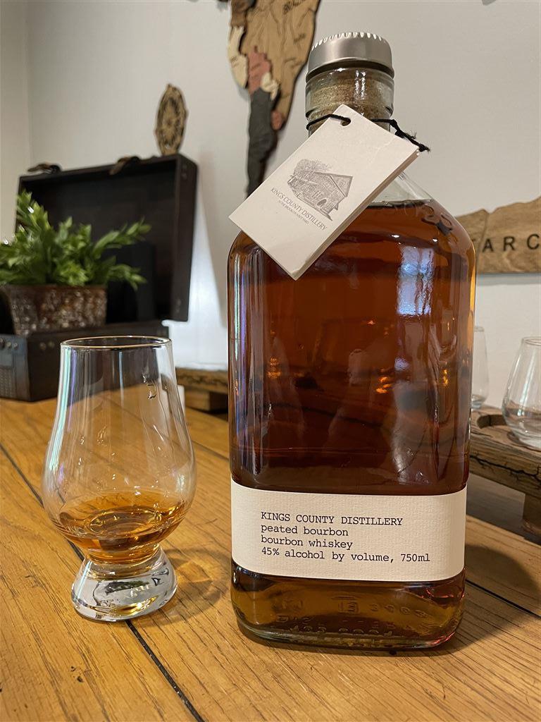 Kings County Peated Bourbon Review