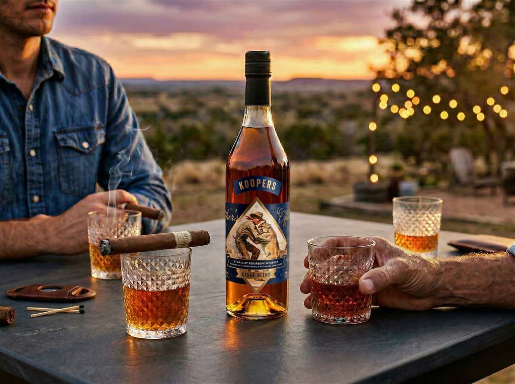NEWS: Koopers Whiskey Debuts Father’s Office Cigar Blend Bourbon