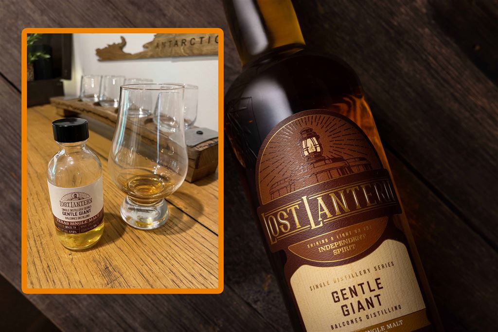 Lost Lantern Gentle Giant Balcones Distilling Texas Single Malt Review