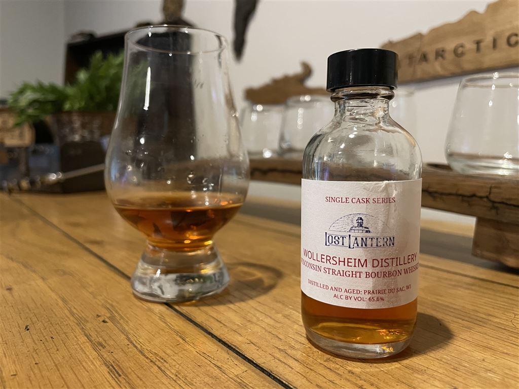 Lost Lantern Wollersheim Distillery Wisconsin Straight Bourbon 