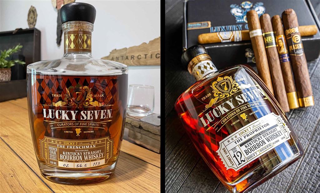 Lucky Seven Bourbon Bottle Design