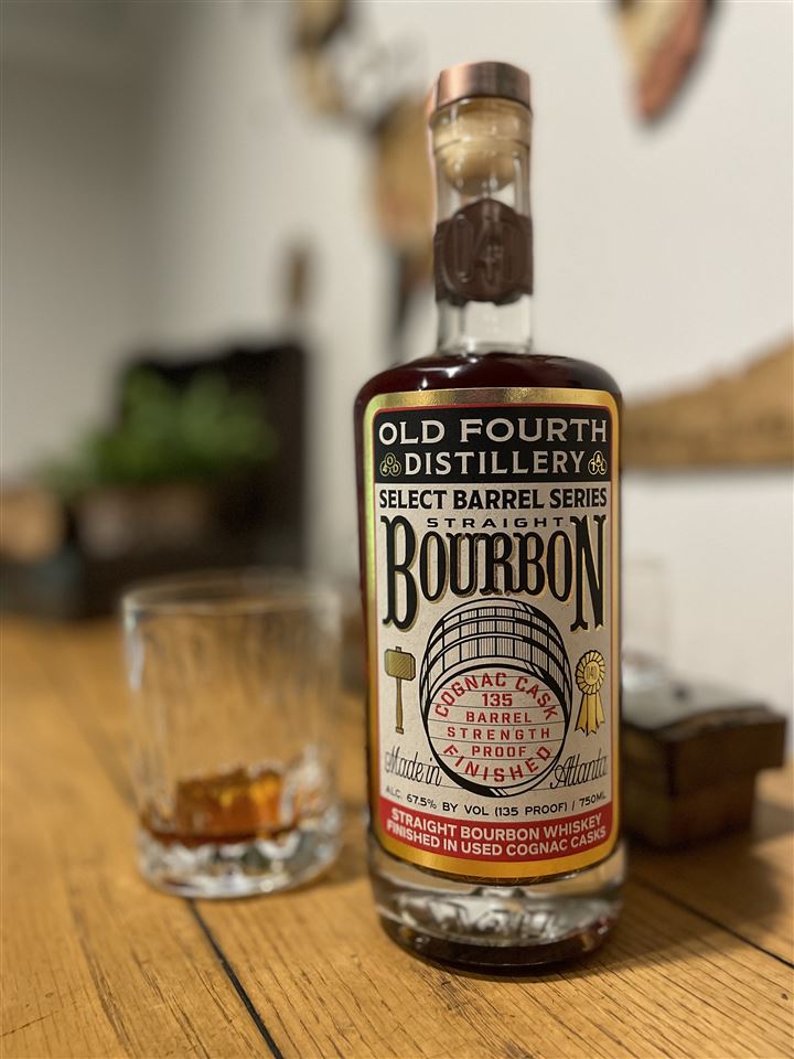 Old Fourth Distillery Cognac Cask Finished Bourbon