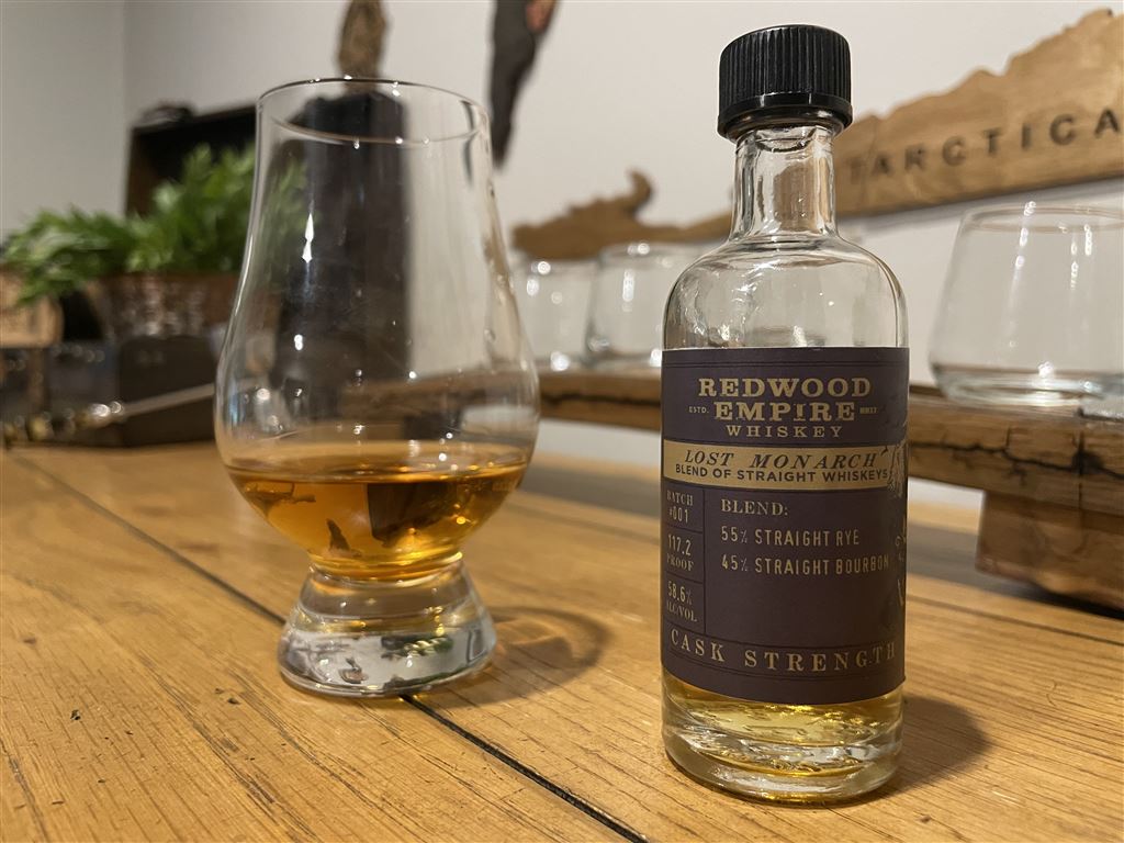 Redwood Empire Lost Monarch Cask Strength Whiskey Review