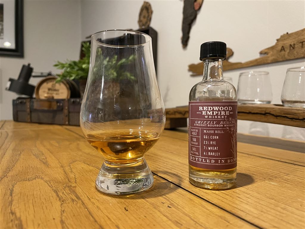 Redwood Empire Whiskey Grizzly Beast Straight Bourbon Review