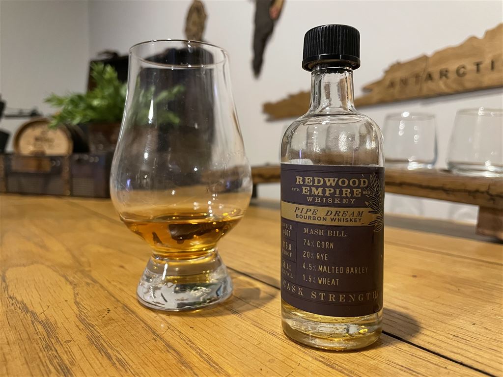 Redwood Empire Whiskey Pipe Dream Cask Strength Bourbon Review