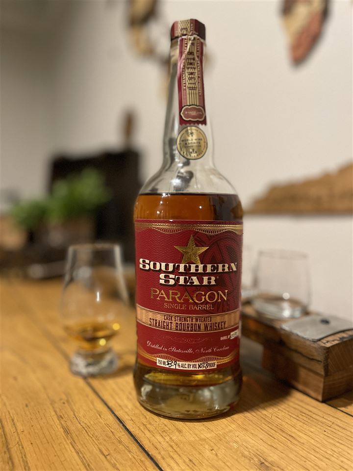 Southern Star Paragon Single Barrel Cask Strength Wheated Bourbon