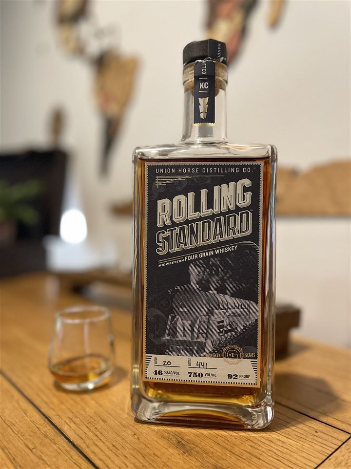 Union Horse Distilling Co. Rolling Standard Midwestern Four-Grain Whiskey Review