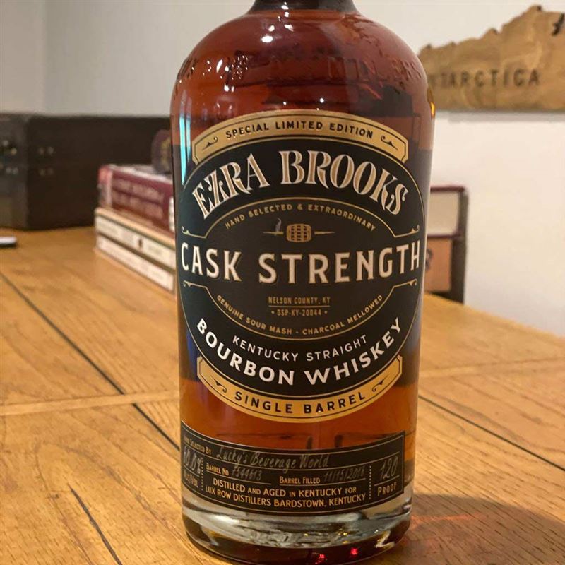 Ezra Brooks Cask Strength Single Barrel Bourbon Reviews, Mash Bill, Ratings The People