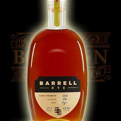 Barrell Rye Whiskey Batch 002