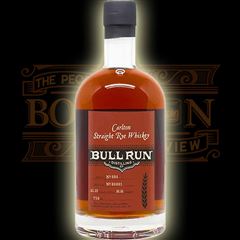 Bull Run Carlton Straight Rye Whiskey