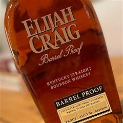 Elijah Craig Barrel Proof Batch A116 Photo