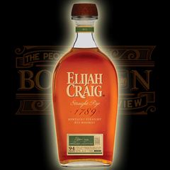 Elijah Craig Straight Rye Photo