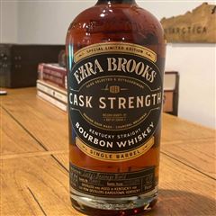 Ezra Brooks Cask Strength Single Barrel Bourbon Photo