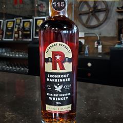 Ironroot Harbinger 115 Straight Bourbon Photo