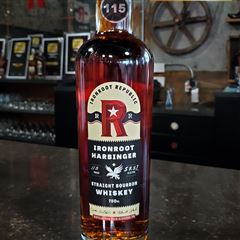 Ironroot Harbinger 115 Straight Bourbon