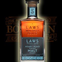 Laws Henry Road Straight Malt Whiskey (Bonded) Photo