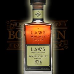 Laws San Luis Valley Straight Rye Whiskey