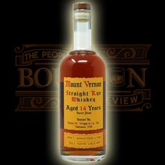 Maryland Heritage Series Mount Vernon 14-Year Straight Rye Whiskey