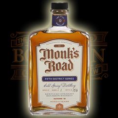 Monk's Road Fifth District Series Bourbon Cold Spring Distillery