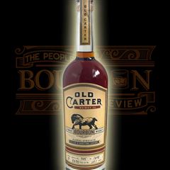 Old Carter Straight Bourbon Whiskey Small Batch 14 Photo